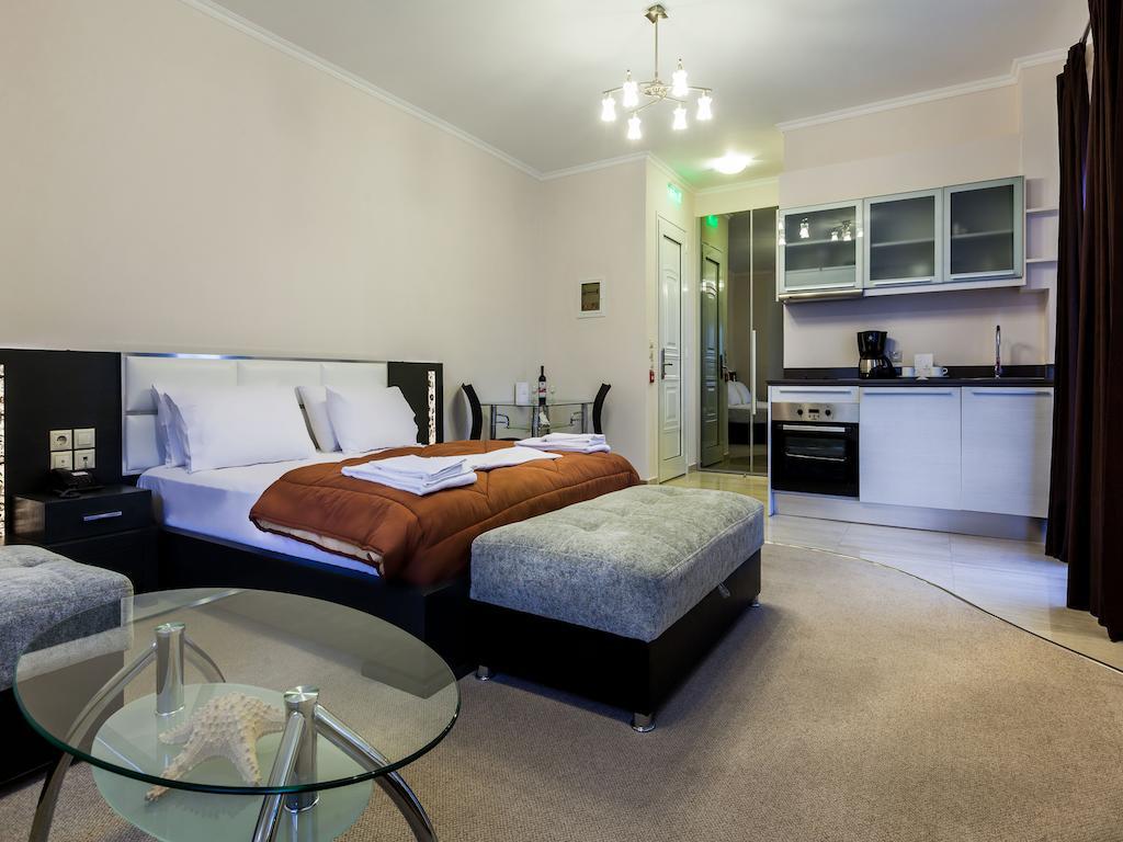 Pearl Bay Hotel Apartments Vrontádos Kamer foto